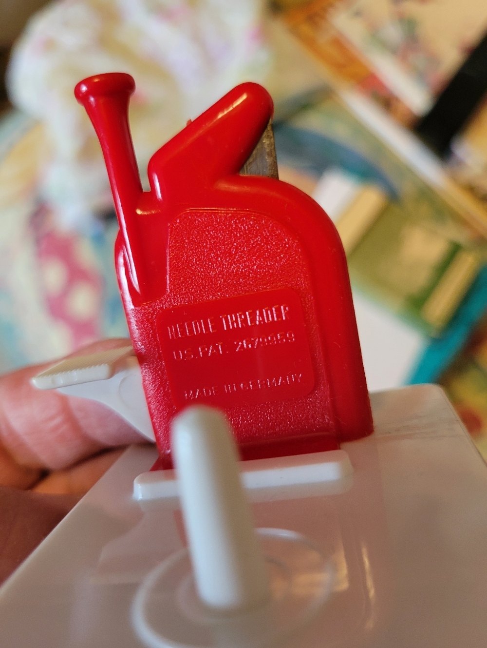 Vintage Witch Needle Threader Made in Western Germany ~ 1950s (?) ~ Sewing - Picture 11 of 12
